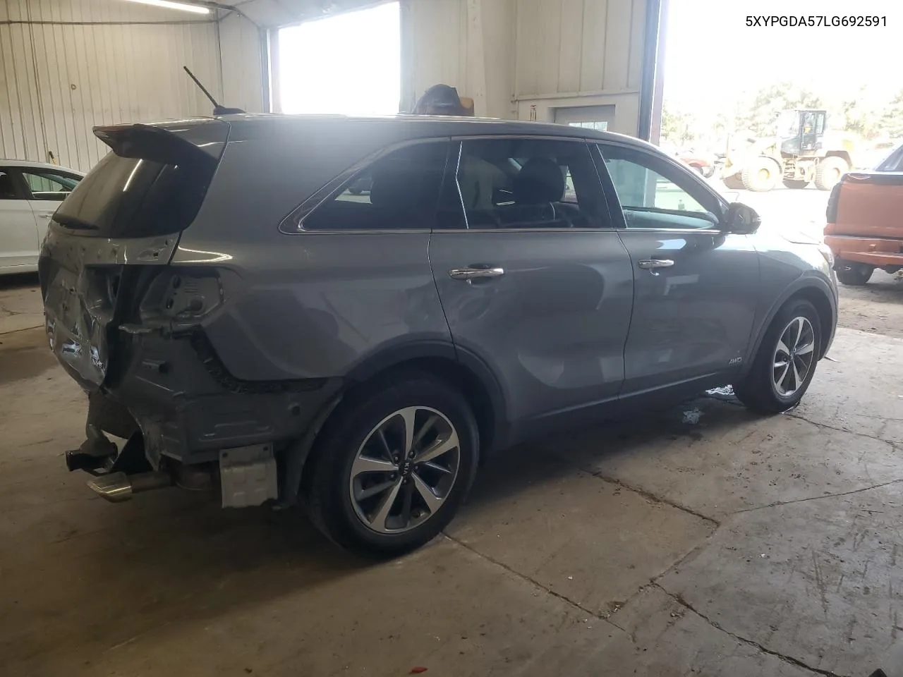 2020 Kia Sorento S VIN: 5XYPGDA57LG692591 Lot: 72574994