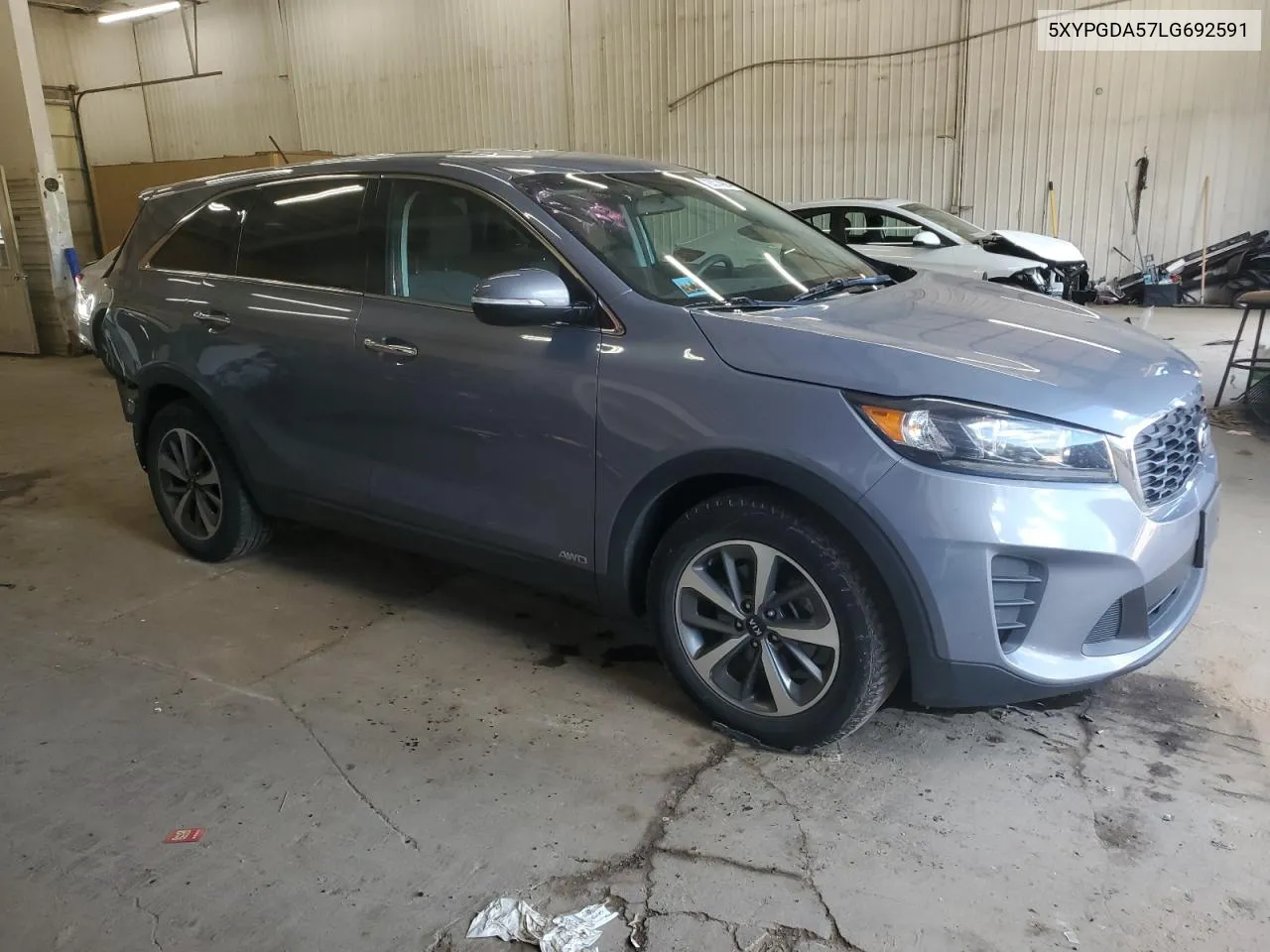 2020 Kia Sorento S VIN: 5XYPGDA57LG692591 Lot: 72574994