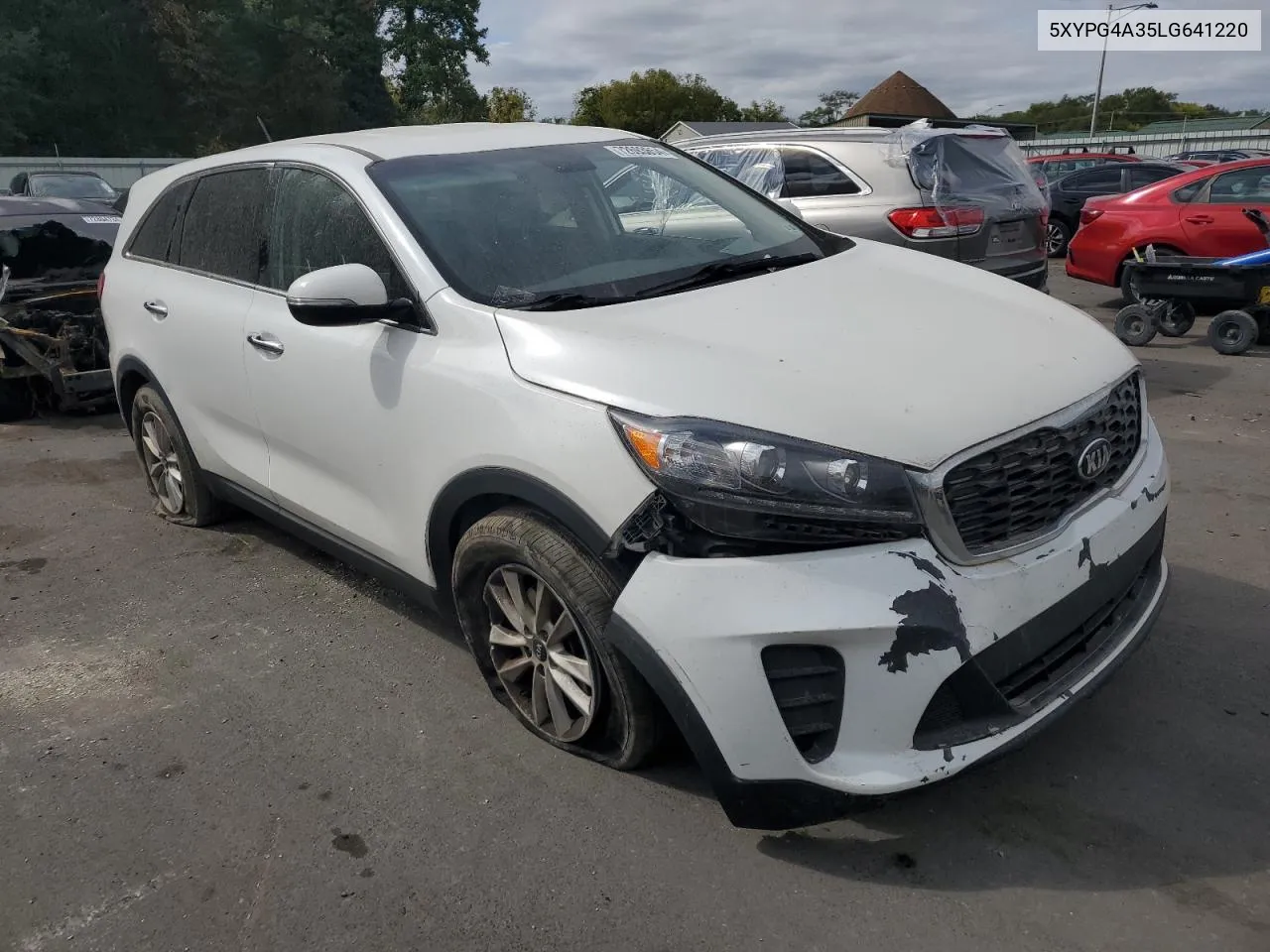 2020 Kia Sorento L VIN: 5XYPG4A35LG641220 Lot: 72693654