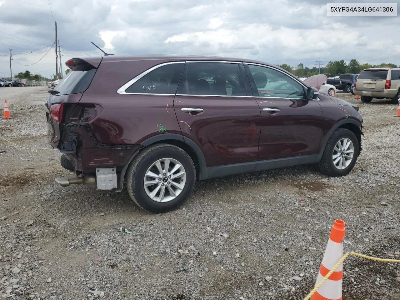 5XYPG4A34LG641306 2020 Kia Sorento L