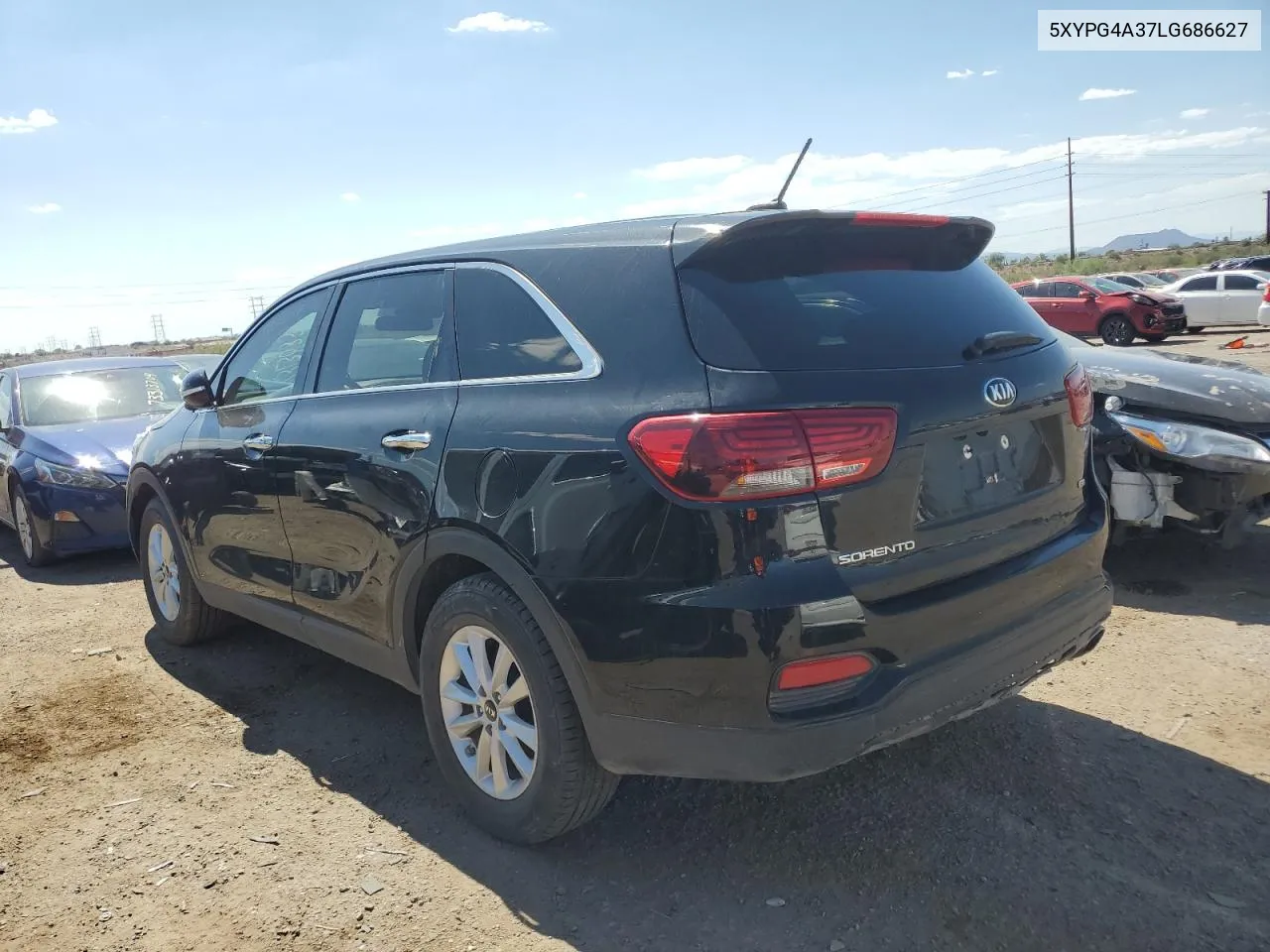 2020 Kia Sorento L VIN: 5XYPG4A37LG686627 Lot: 73130334