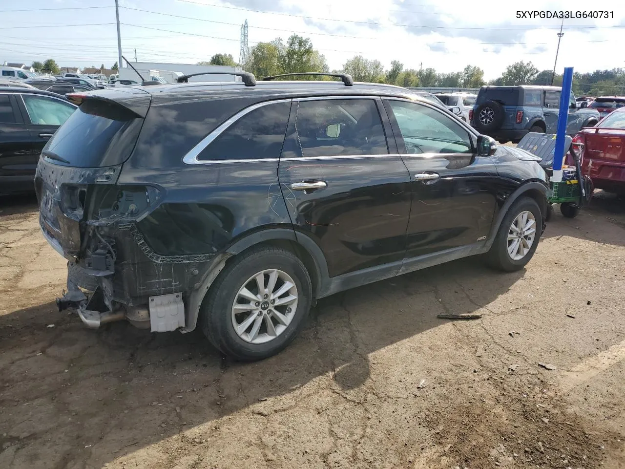 2020 Kia Sorento L VIN: 5XYPGDA33LG640731 Lot: 73339924