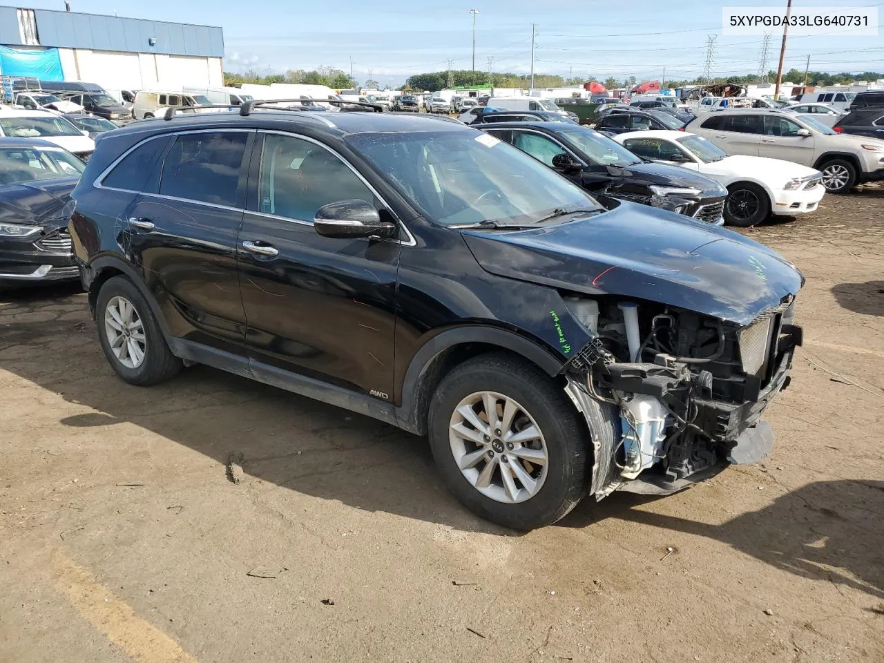 2020 Kia Sorento L VIN: 5XYPGDA33LG640731 Lot: 73339924