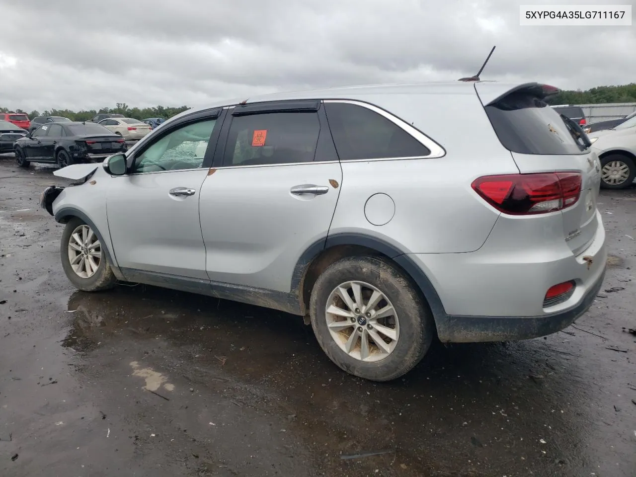 2020 Kia Sorento L VIN: 5XYPG4A35LG711167 Lot: 73440314