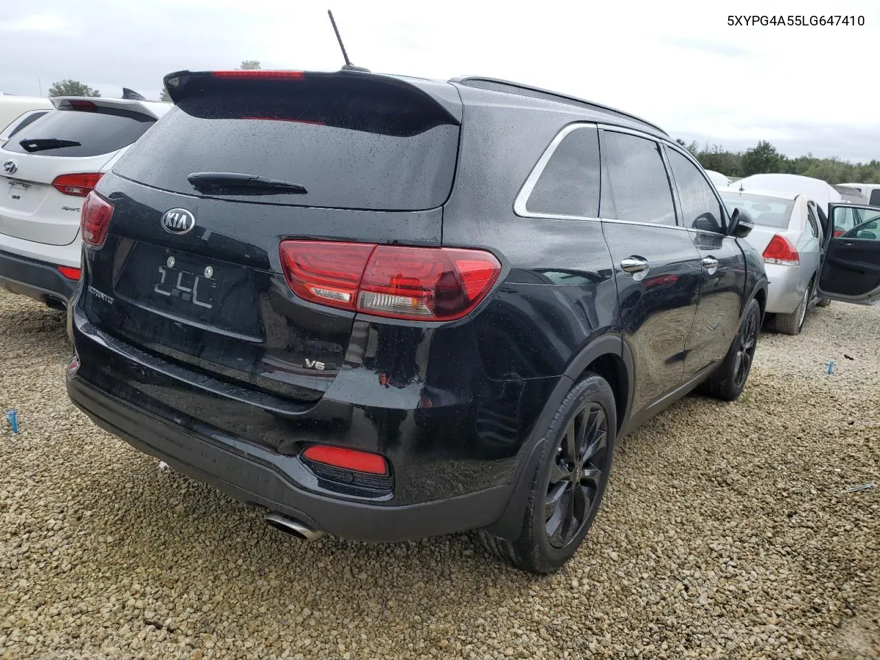 2020 Kia Sorento S VIN: 5XYPG4A55LG647410 Lot: 74102214