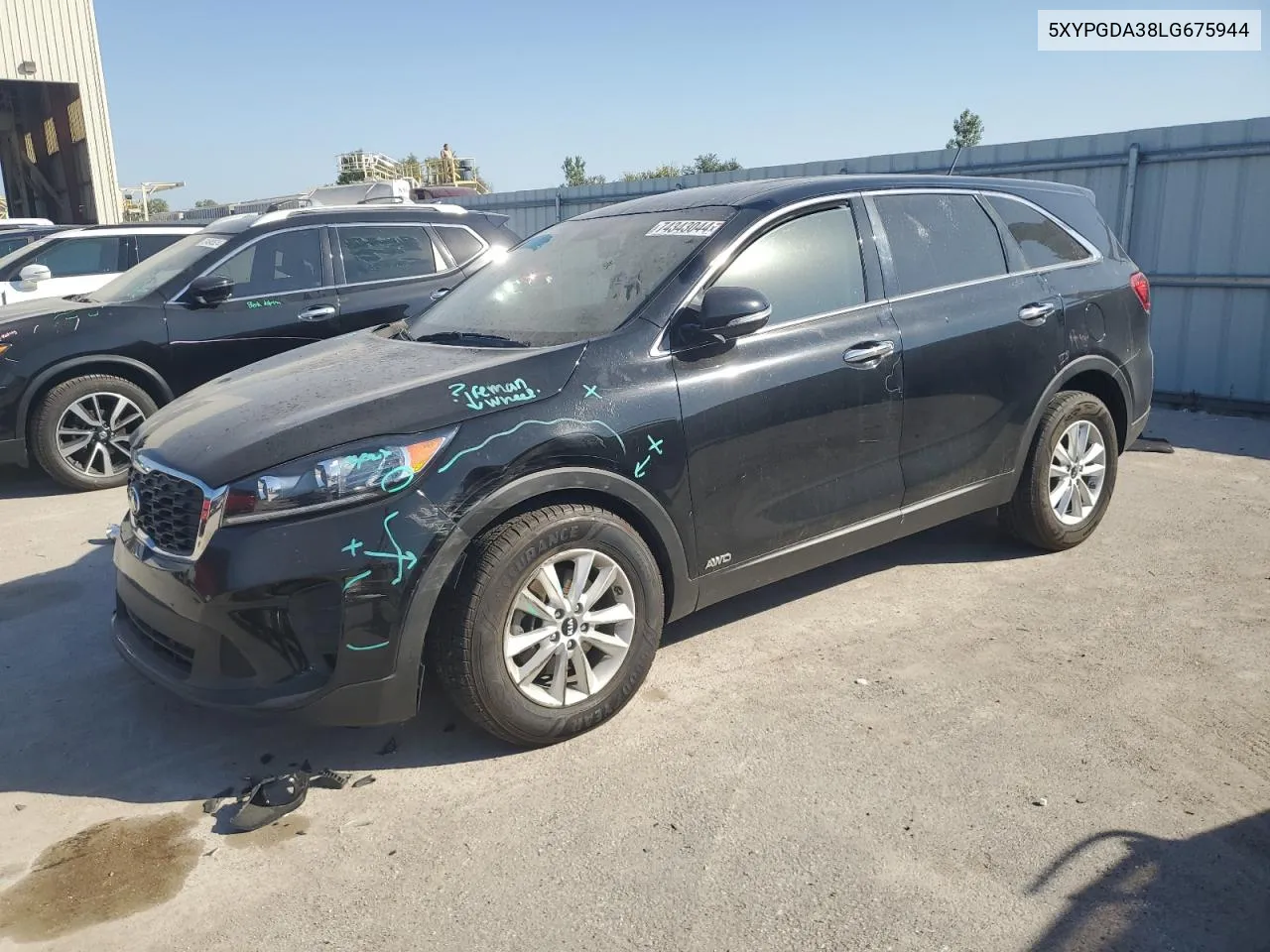 5XYPGDA38LG675944 2020 Kia Sorento L