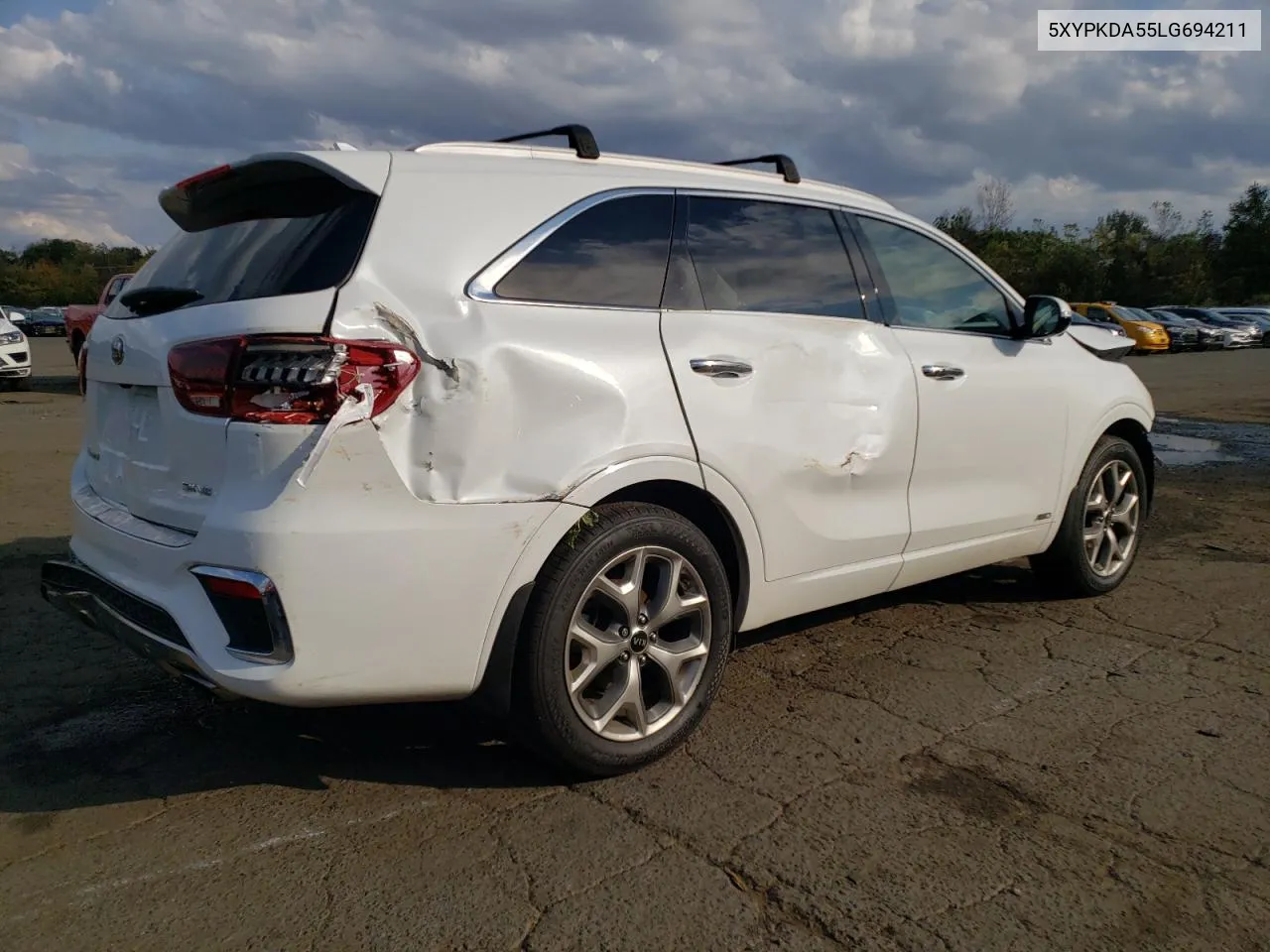 2020 Kia Sorento Sx VIN: 5XYPKDA55LG694211 Lot: 74950274