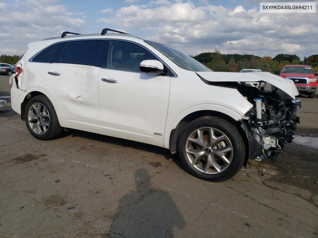 2020 Kia Sorento Sx VIN: 5XYPKDA55LG694211 Lot: 74950274