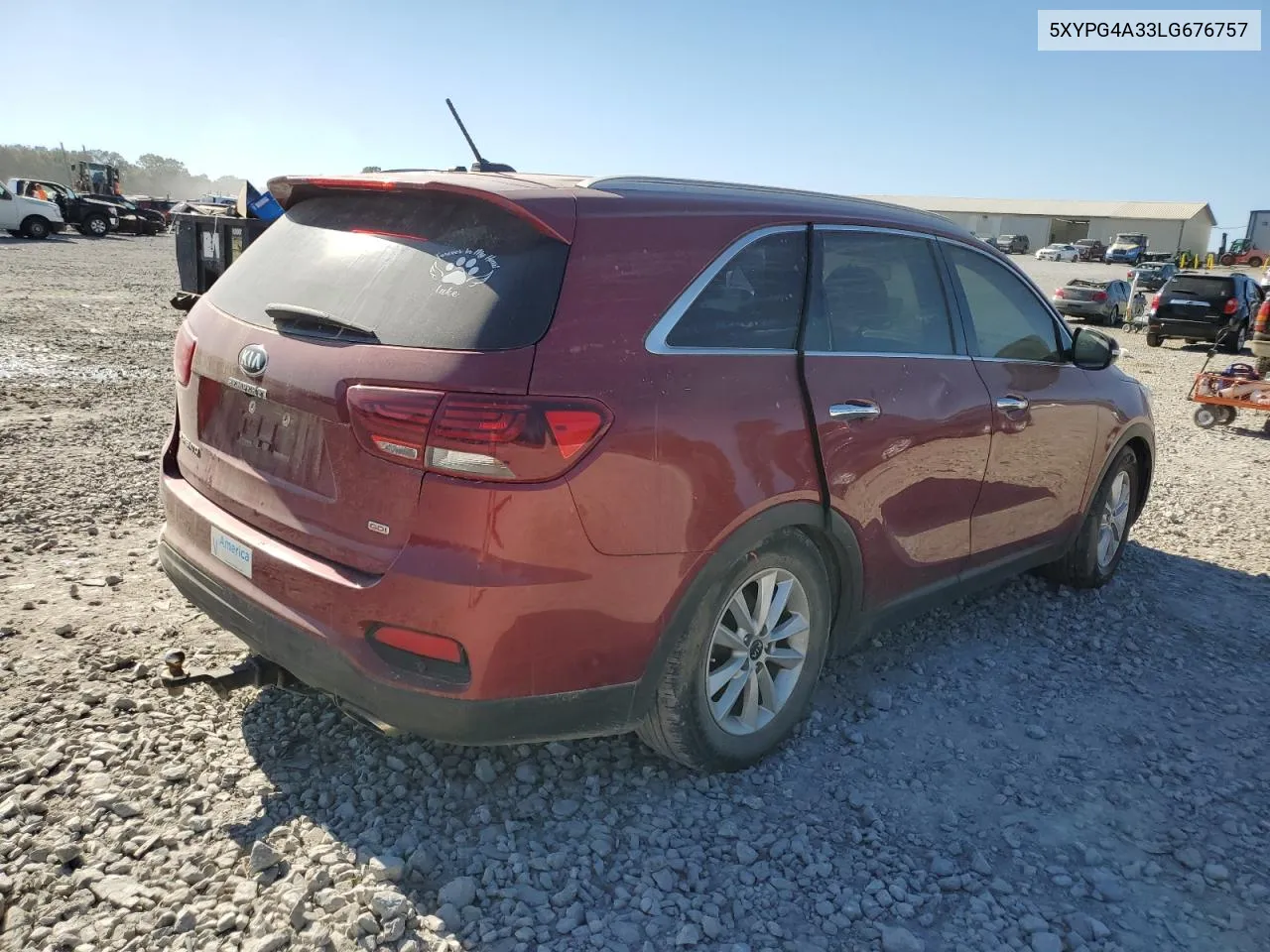 5XYPG4A33LG676757 2020 Kia Sorento L