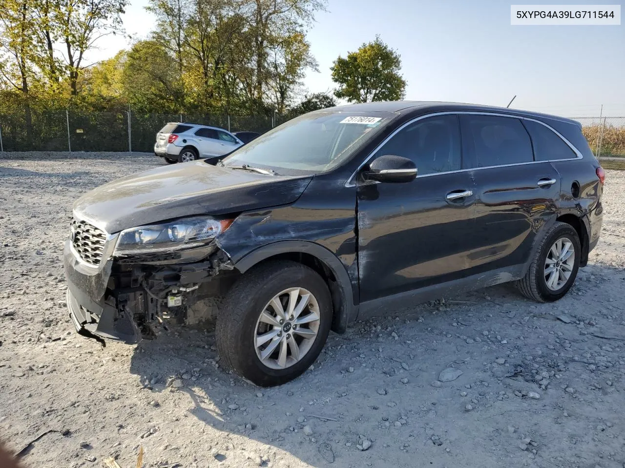 2020 Kia Sorento L VIN: 5XYPG4A39LG711544 Lot: 75176014