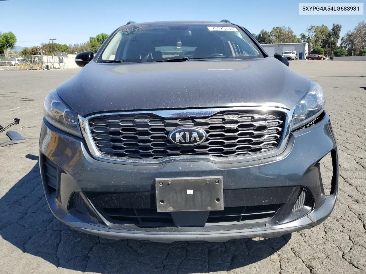 2020 Kia Sorento S VIN: 5XYPG4A54LG683931 Lot: 75323194