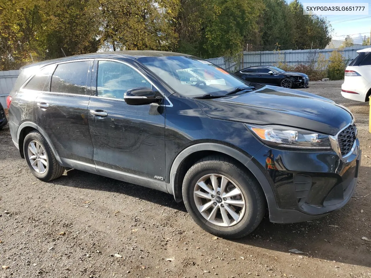 2020 Kia Sorento L VIN: 5XYPGDA35LG651777 Lot: 75630794