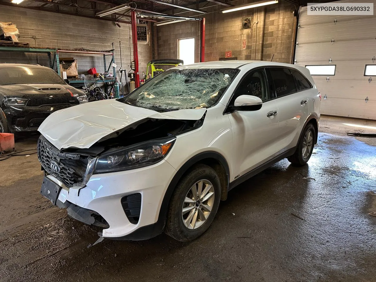 2020 Kia Sorento L VIN: 5XYPGDA38LG690332 Lot: 76016114