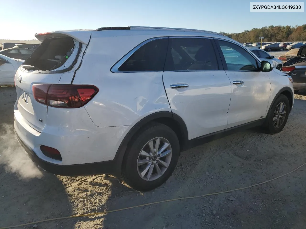 2020 Kia Sorento L VIN: 5XYPGDA34LG649230 Lot: 76516864