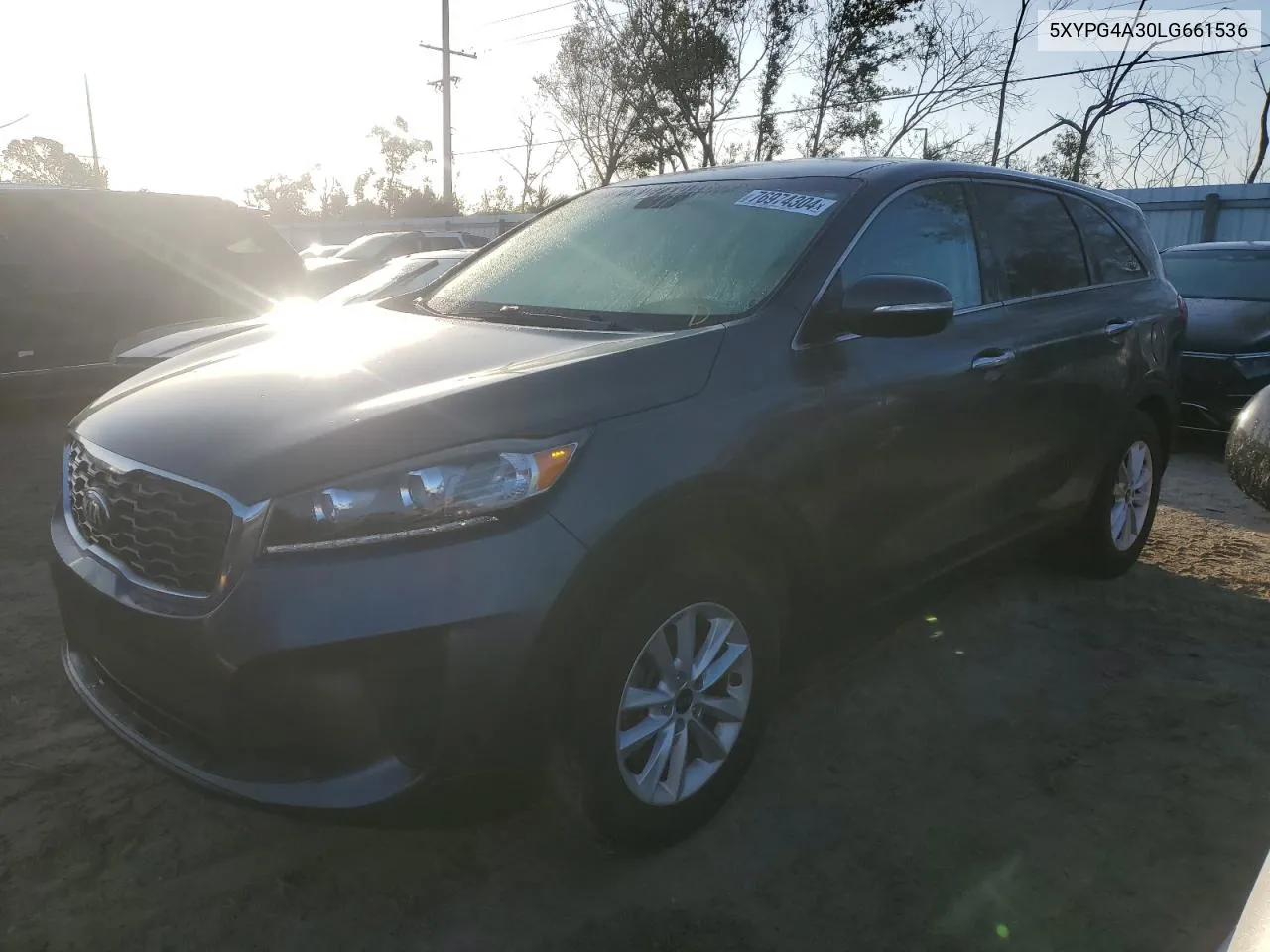 2020 Kia Sorento L VIN: 5XYPG4A30LG661536 Lot: 76974304