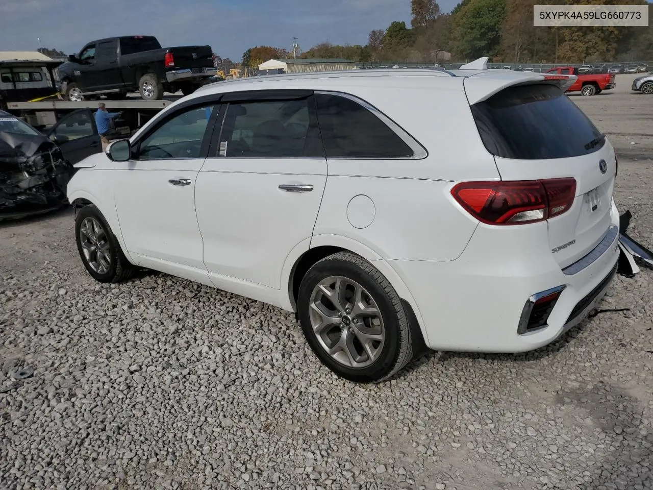 2020 Kia Sorento Sx VIN: 5XYPK4A59LG660773 Lot: 78224894