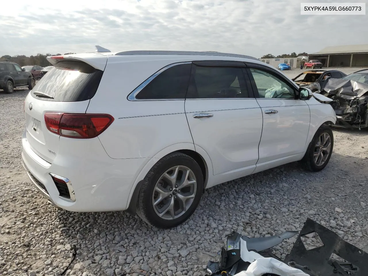 2020 Kia Sorento Sx VIN: 5XYPK4A59LG660773 Lot: 78224894