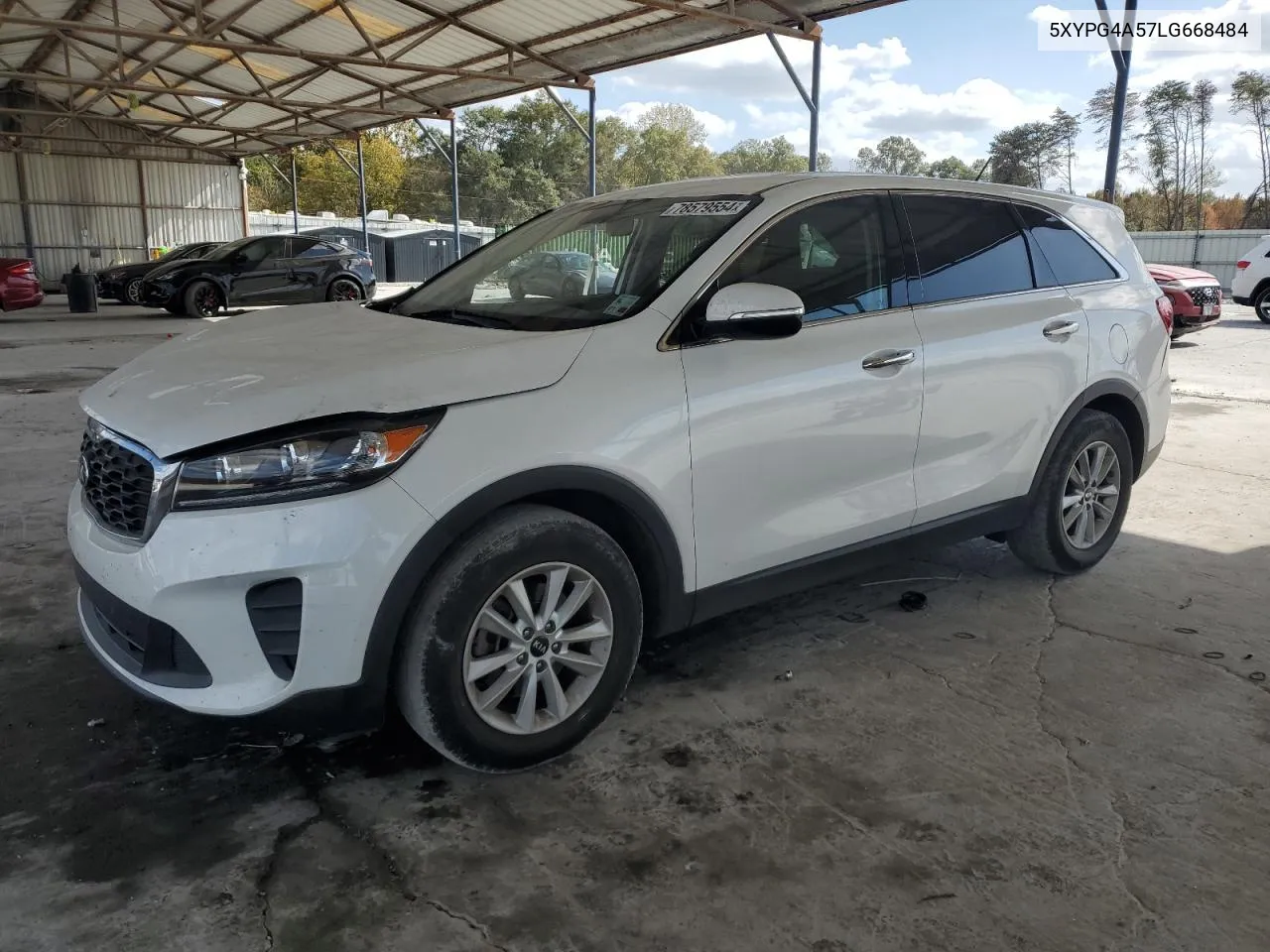 2020 Kia Sorento S VIN: 5XYPG4A57LG668484 Lot: 78579554