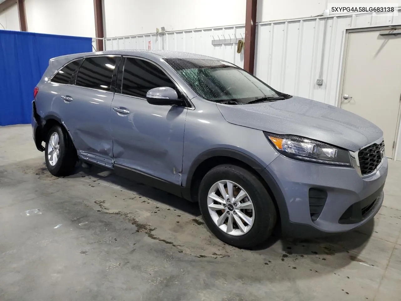 2020 Kia Sorento S VIN: 5XYPG4A58LG683138 Lot: 79233994