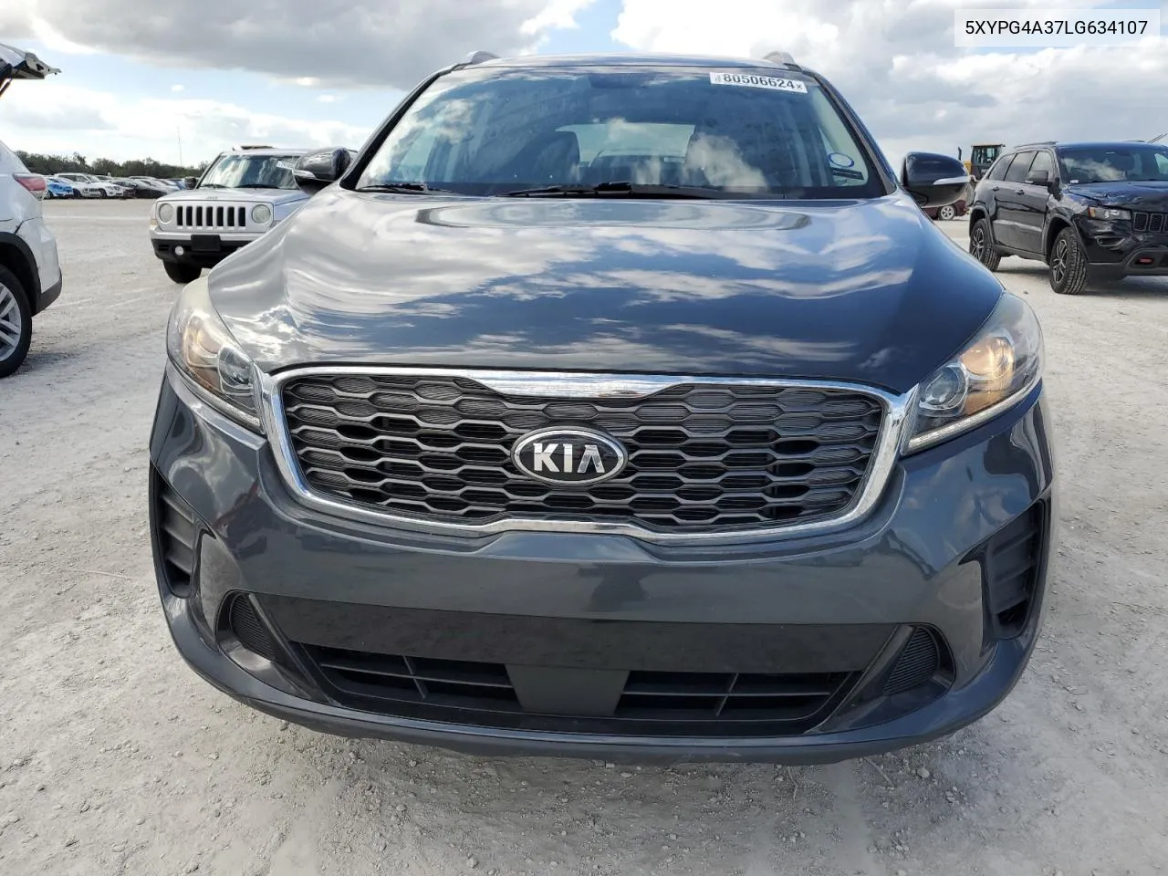 2020 Kia Sorento L VIN: 5XYPG4A37LG634107 Lot: 80506624