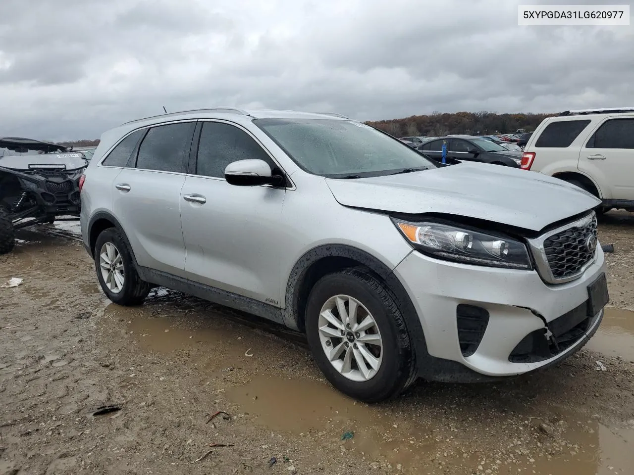 2020 Kia Sorento L VIN: 5XYPGDA31LG620977 Lot: 81103114