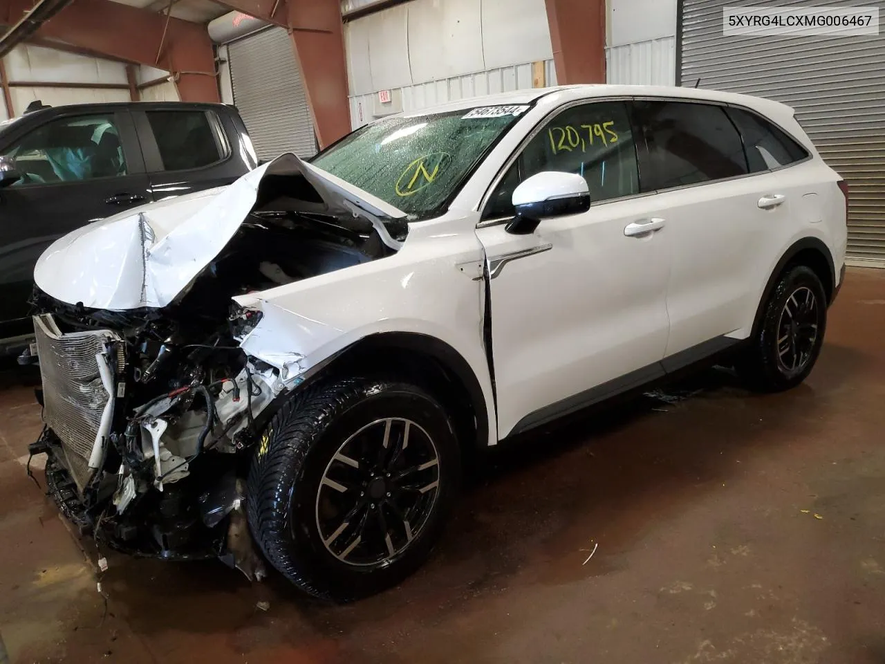 2021 Kia Sorento Lx VIN: 5XYRG4LCXMG006467 Lot: 54673544