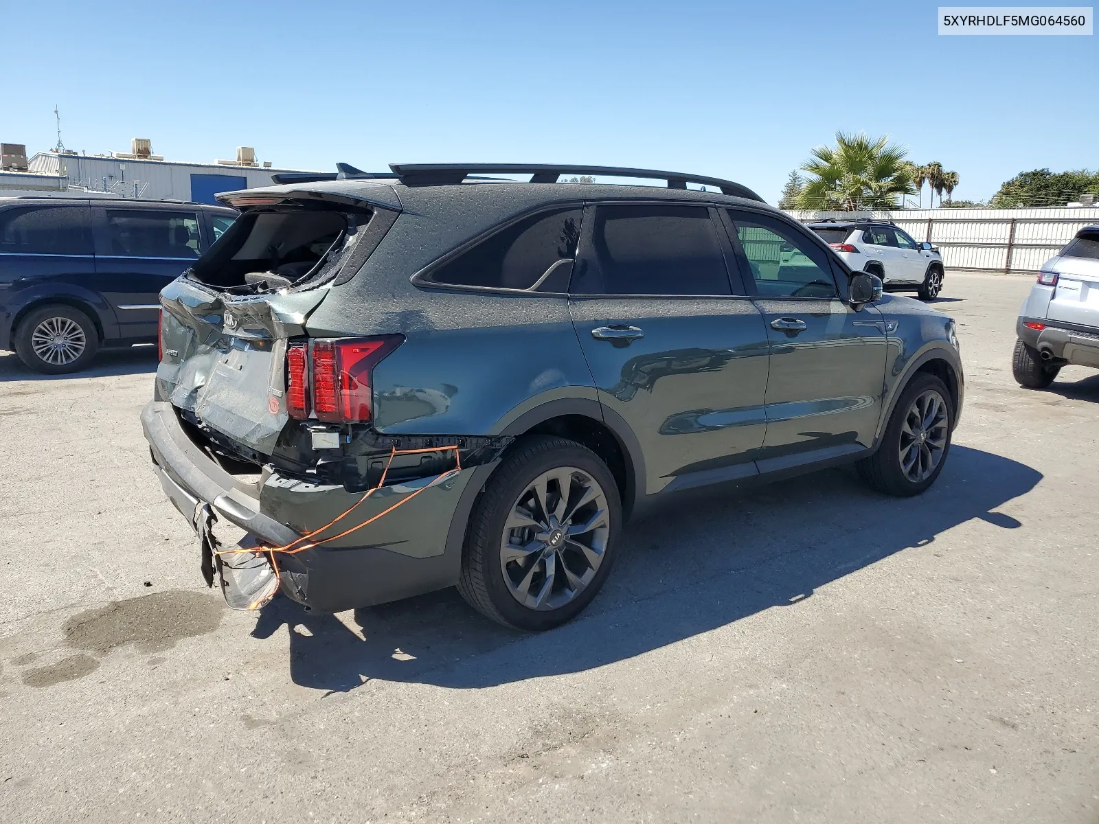 2021 Kia Sorento Ex VIN: 5XYRHDLF5MG064560 Lot: 63866614