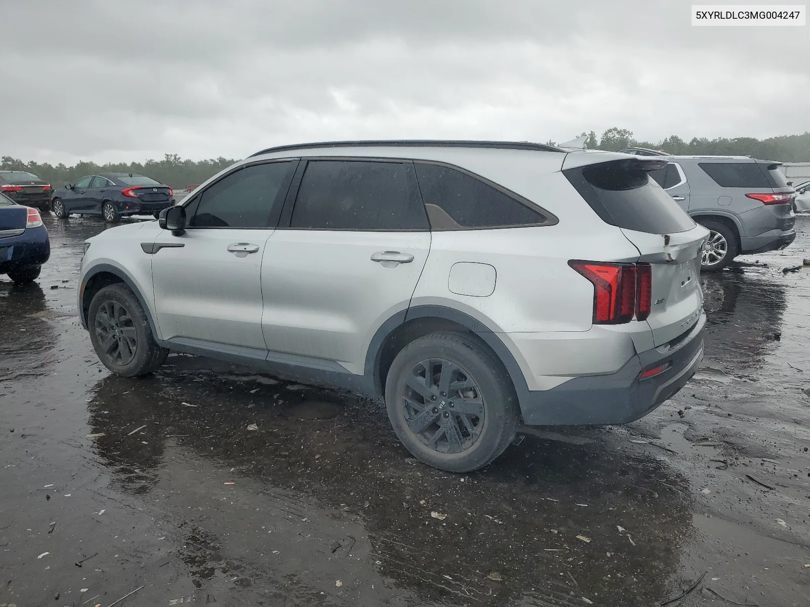 2021 Kia Sorento S VIN: 5XYRLDLC3MG004247 Lot: 66751334