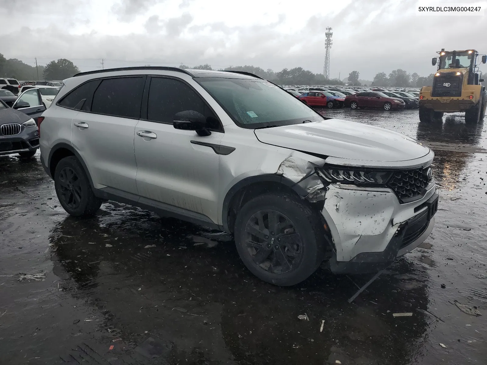 2021 Kia Sorento S VIN: 5XYRLDLC3MG004247 Lot: 66751334