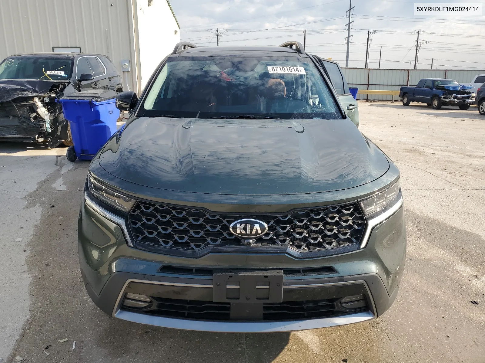 5XYRKDLF1MG024414 2021 Kia Sorento Sx