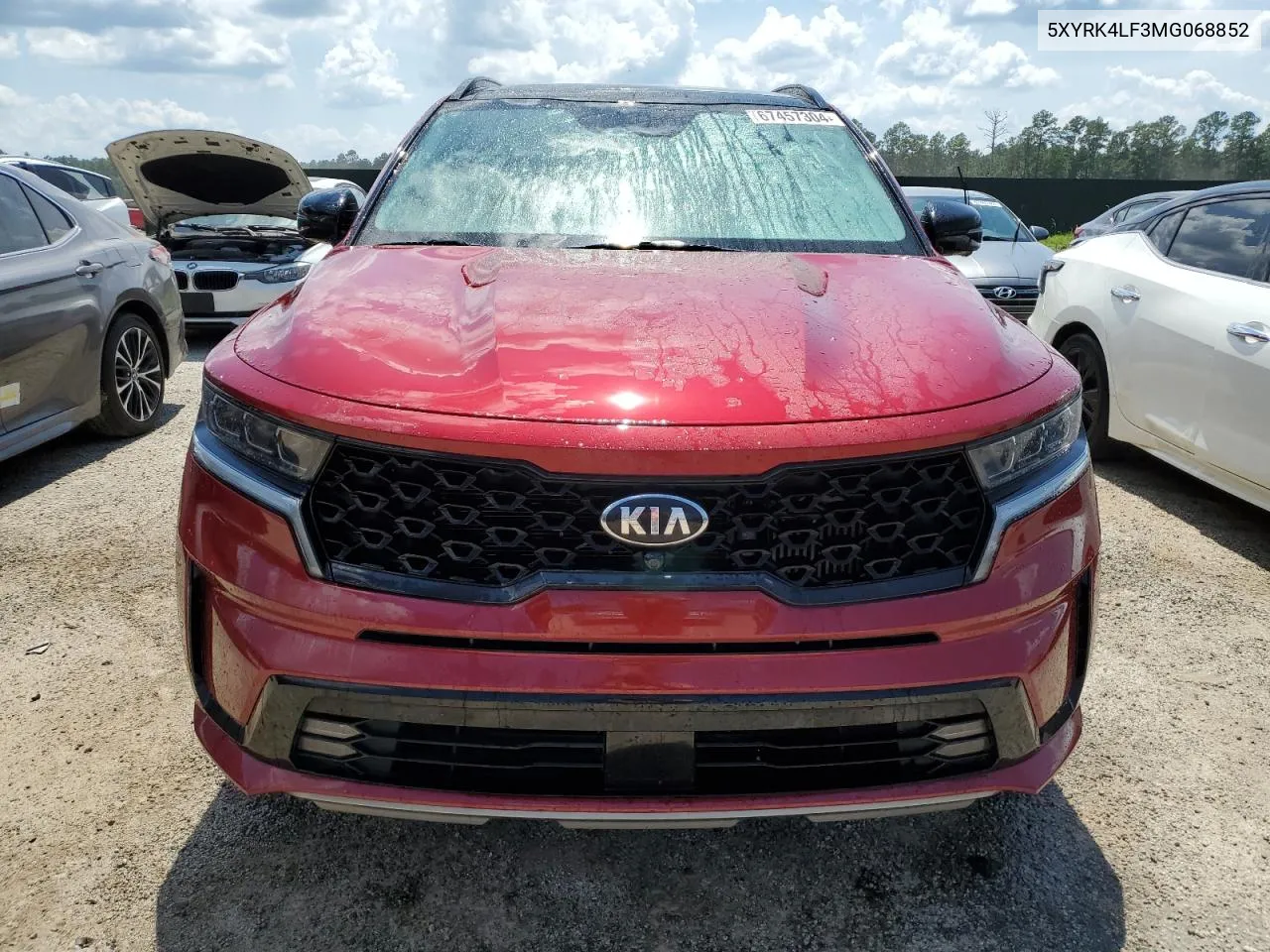 2021 Kia Sorento Sx VIN: 5XYRK4LF3MG068852 Lot: 67457304