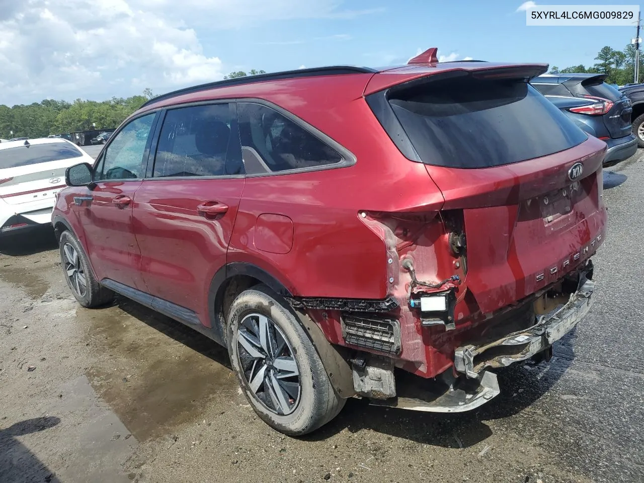 2021 Kia Sorento S VIN: 5XYRL4LC6MG009829 Lot: 69480894