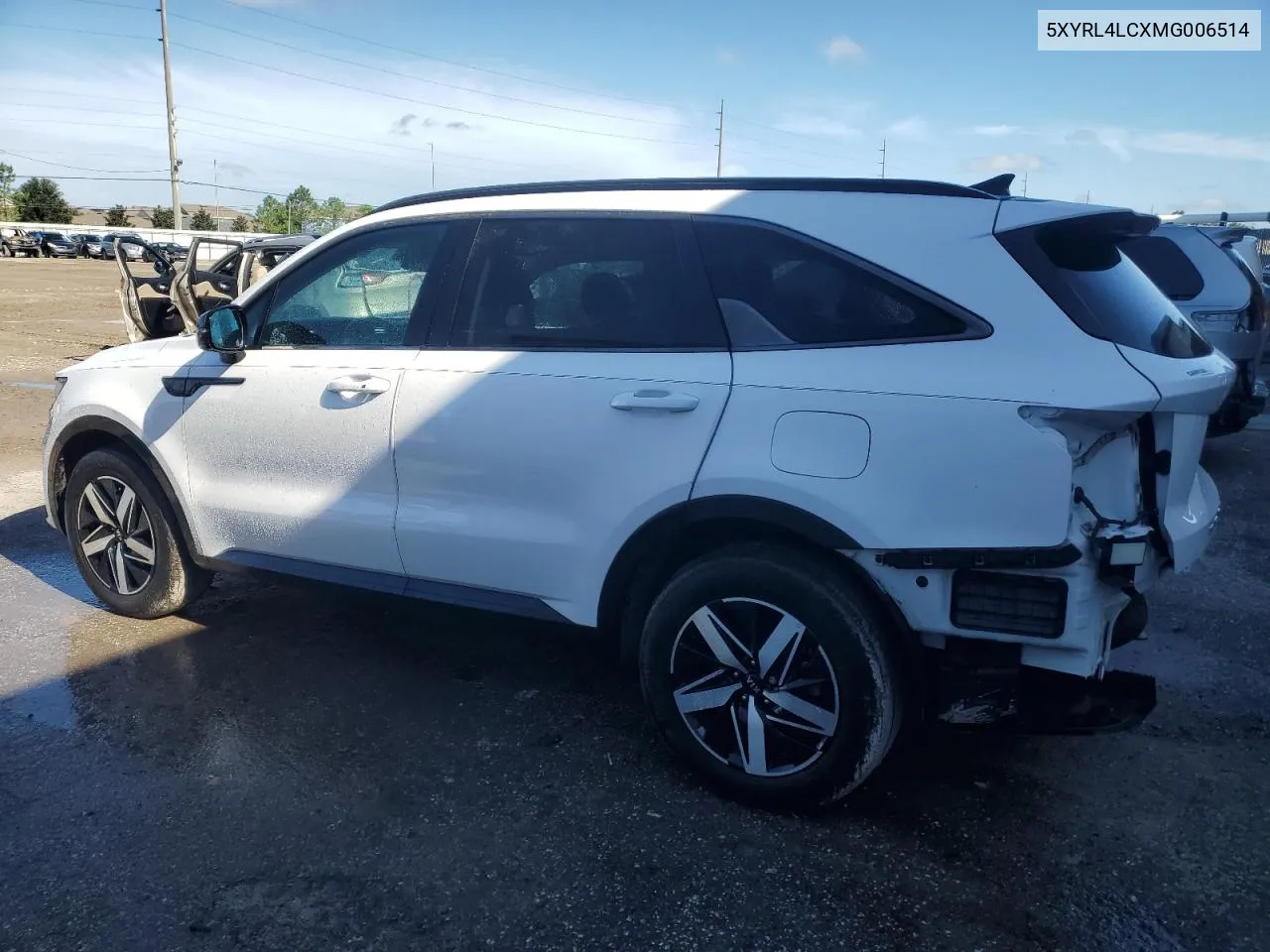 5XYRL4LCXMG006514 2021 Kia Sorento S