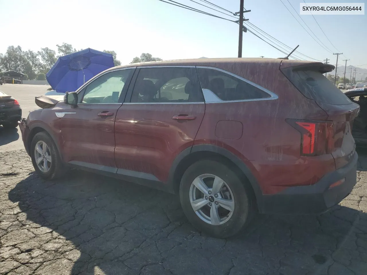 2021 Kia Sorento Lx VIN: 5XYRG4LC6MG056444 Lot: 69901794