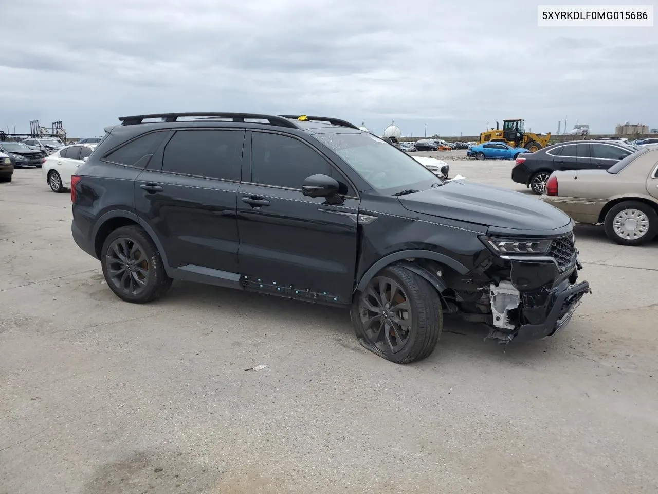 2021 Kia Sorento Sx VIN: 5XYRKDLF0MG015686 Lot: 70568894