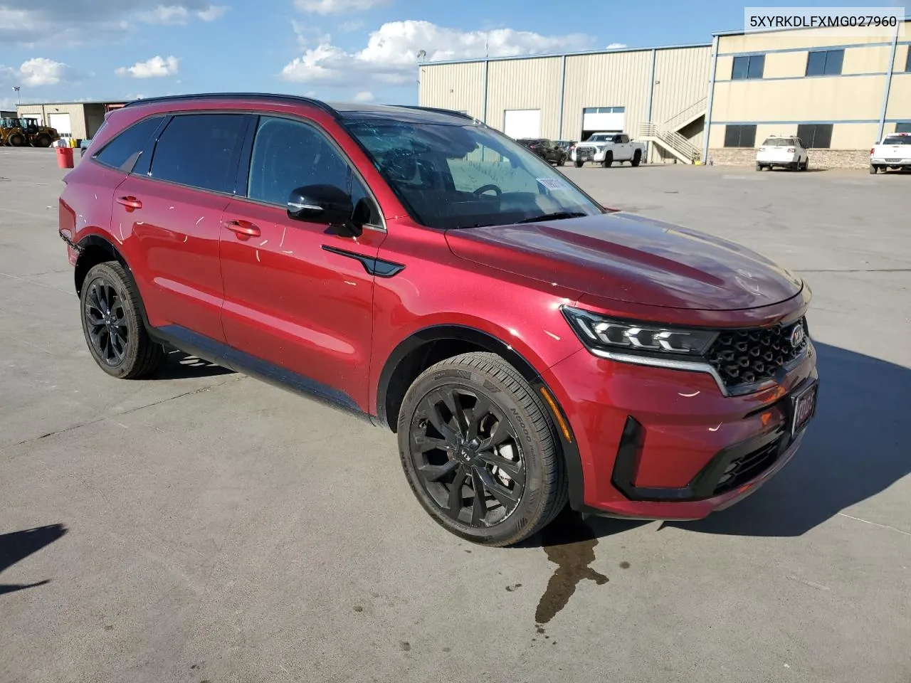 2021 Kia Sorento Sx VIN: 5XYRKDLFXMG027960 Lot: 70902714