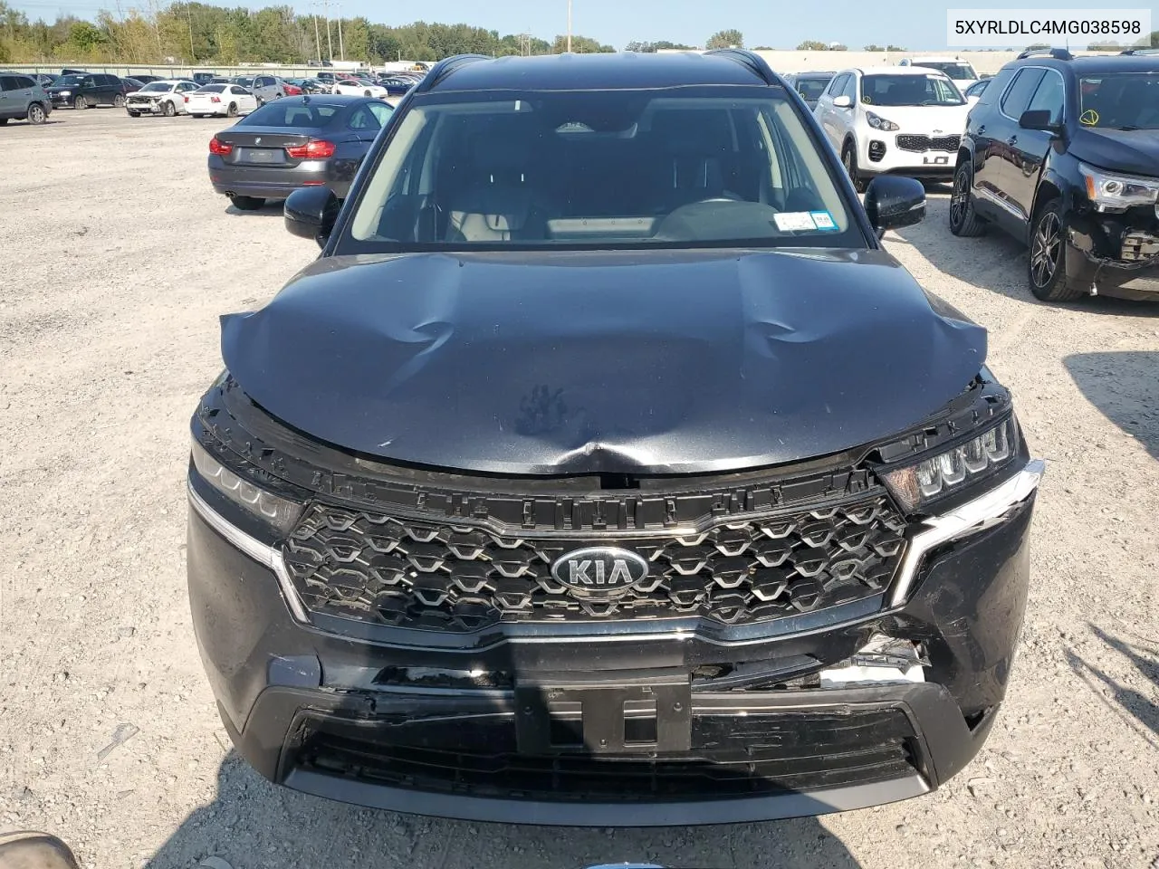 2021 Kia Sorento S VIN: 5XYRLDLC4MG038598 Lot: 71044764