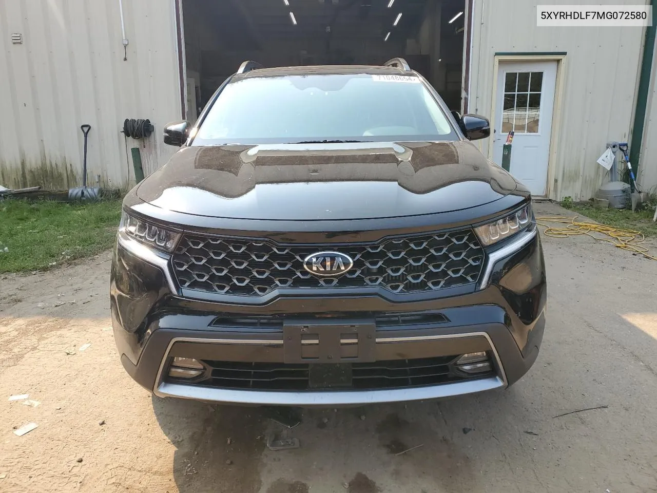 2021 Kia Sorento Ex VIN: 5XYRHDLF7MG072580 Lot: 71048654