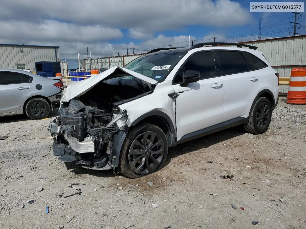 2021 Kia Sorento Sx VIN: 5XYRKDLF6MG015577 Lot: 72896044