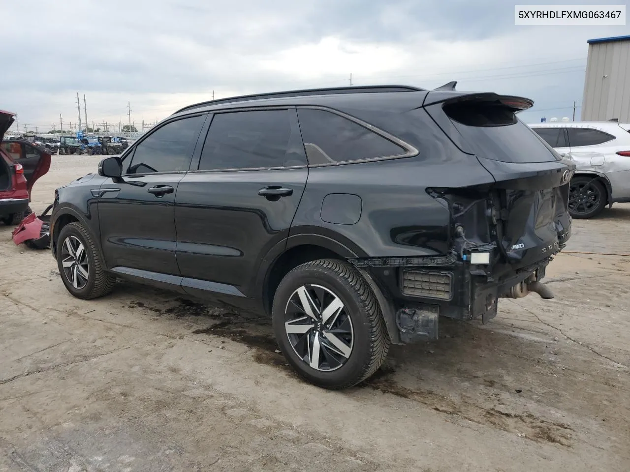 2021 Kia Sorento Ex VIN: 5XYRHDLFXMG063467 Lot: 72997364