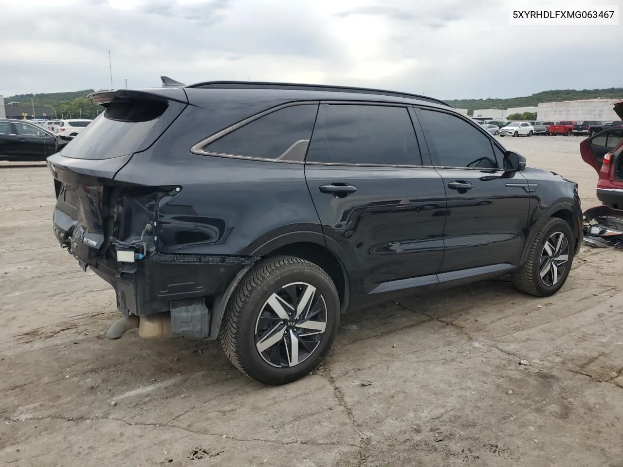 2021 Kia Sorento Ex VIN: 5XYRHDLFXMG063467 Lot: 72997364