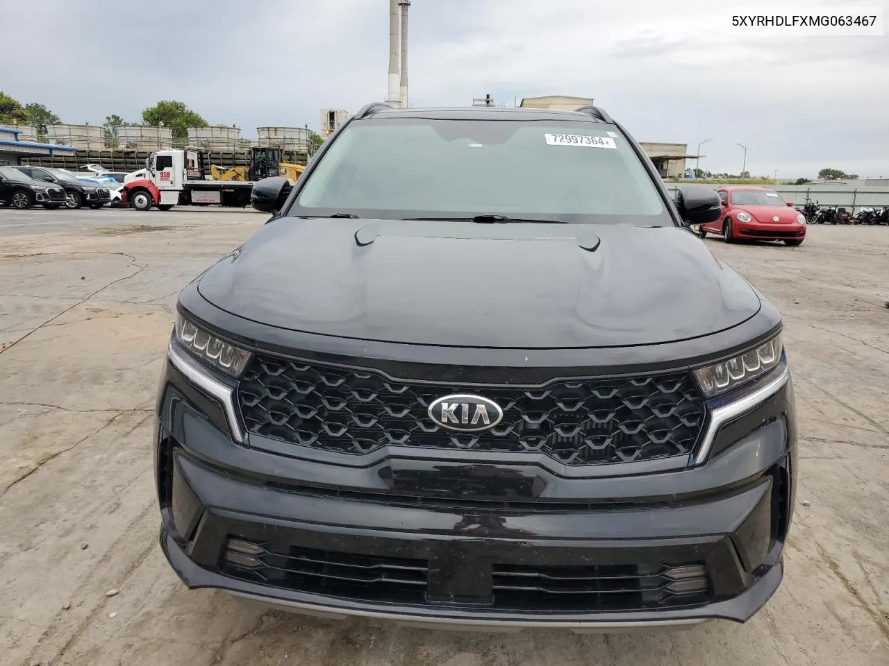 2021 Kia Sorento Ex VIN: 5XYRHDLFXMG063467 Lot: 72997364