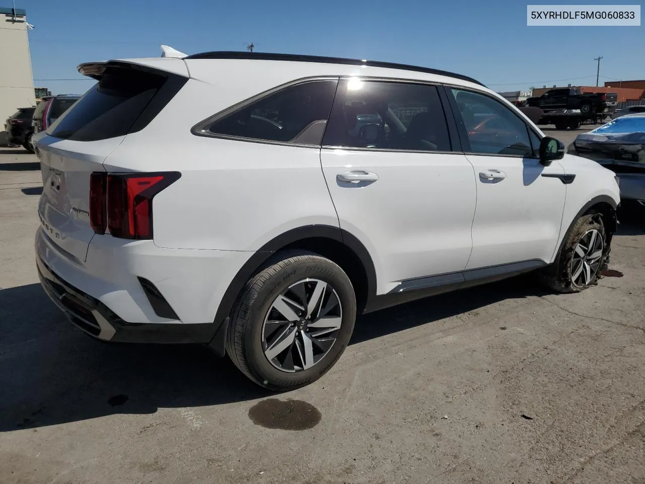 2021 Kia Sorento Ex VIN: 5XYRHDLF5MG060833 Lot: 73345554