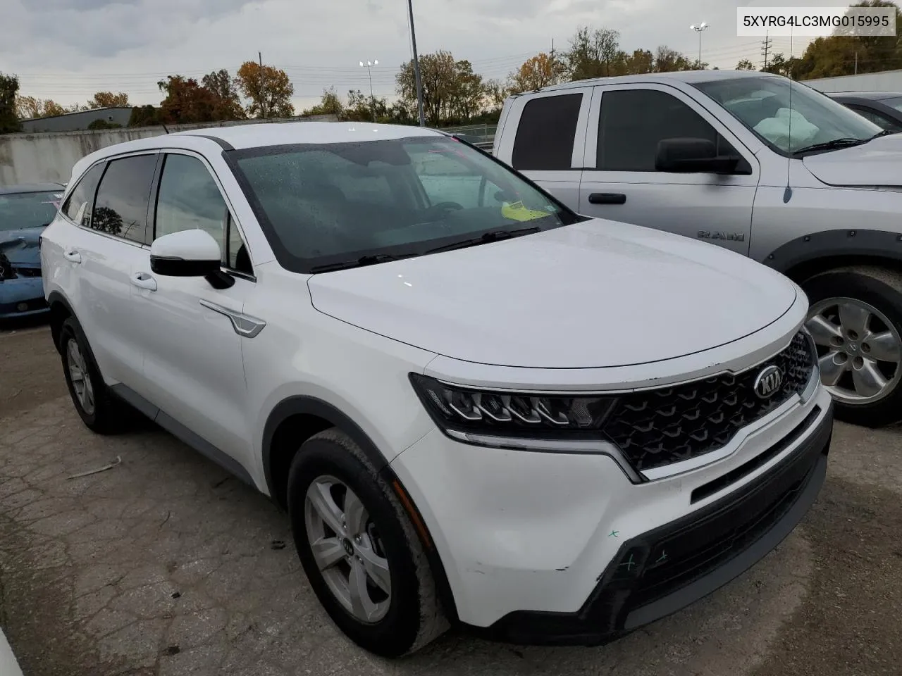 2021 Kia Sorento Lx VIN: 5XYRG4LC3MG015995 Lot: 73897013