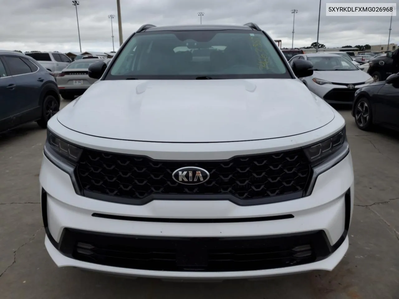 2021 Kia Sorento Sx VIN: 5XYRKDLFXMG026968 Lot: 74663884