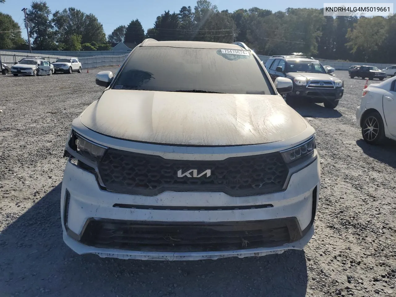 2021 Kia Sorento Ex VIN: KNDRH4LG4M5019661 Lot: 75415674