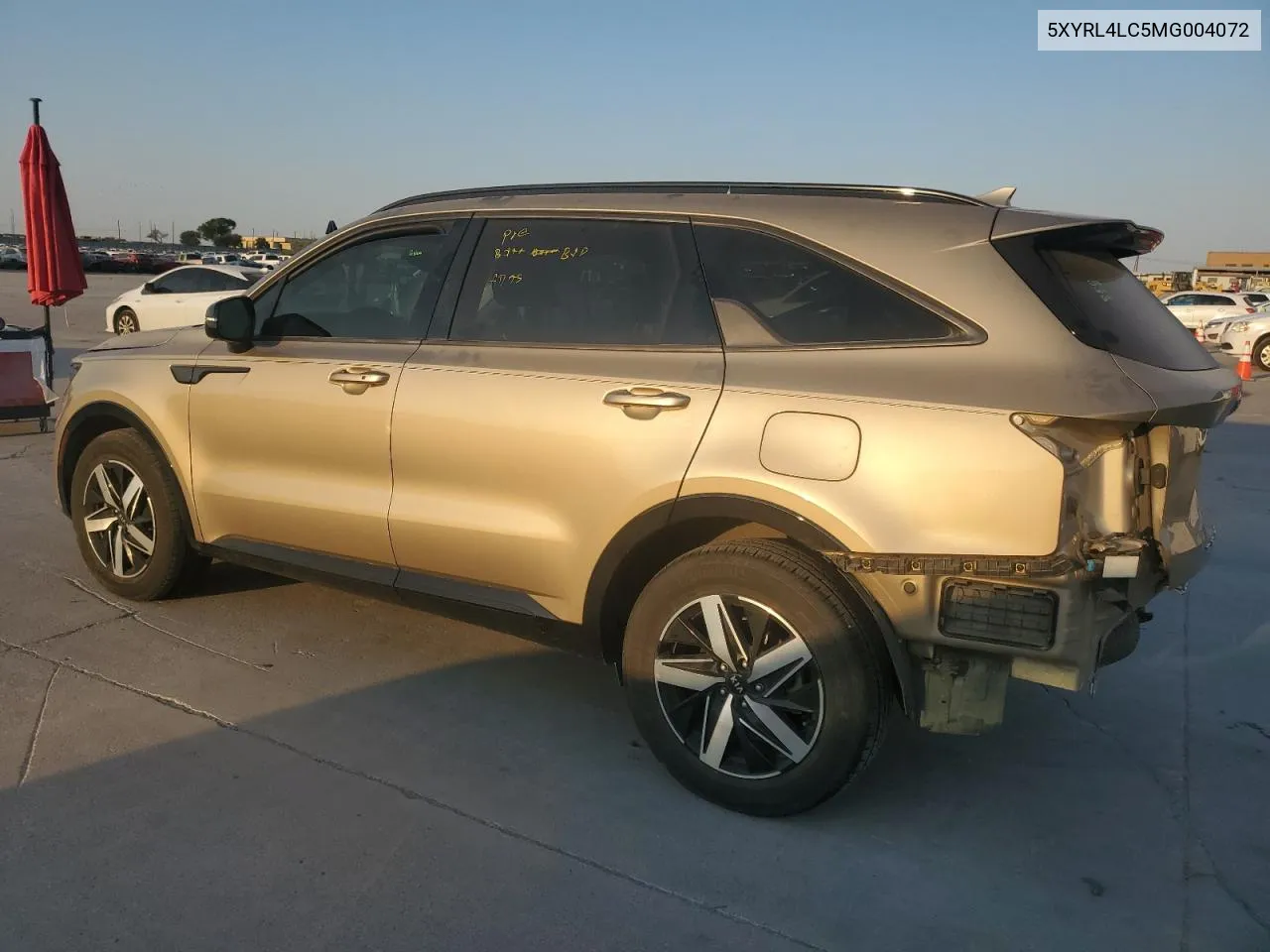 5XYRL4LC5MG004072 2021 Kia Sorento S