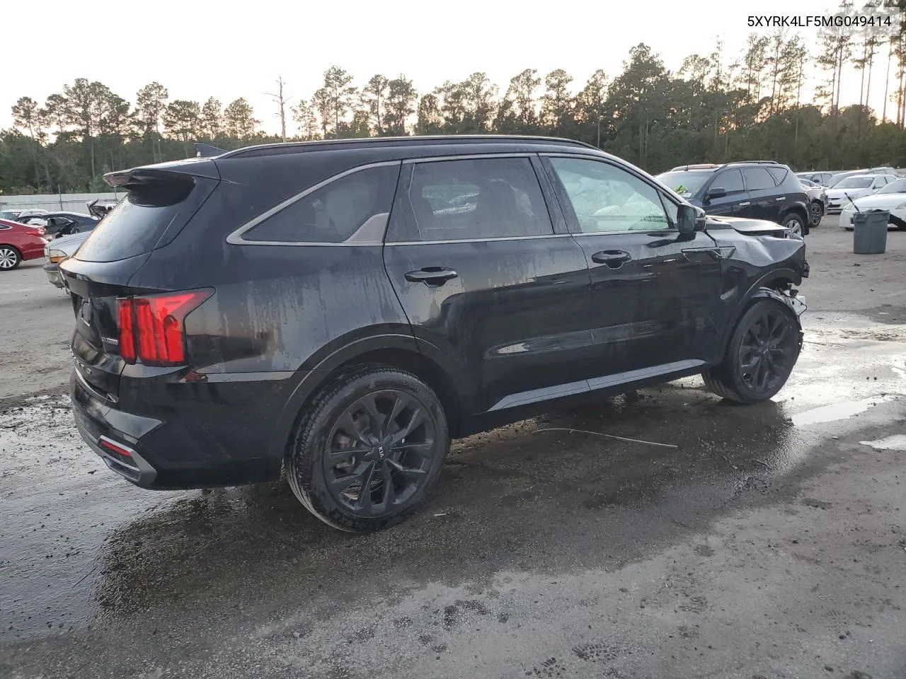 2021 Kia Sorento Sx VIN: 5XYRK4LF5MG049414 Lot: 75628674