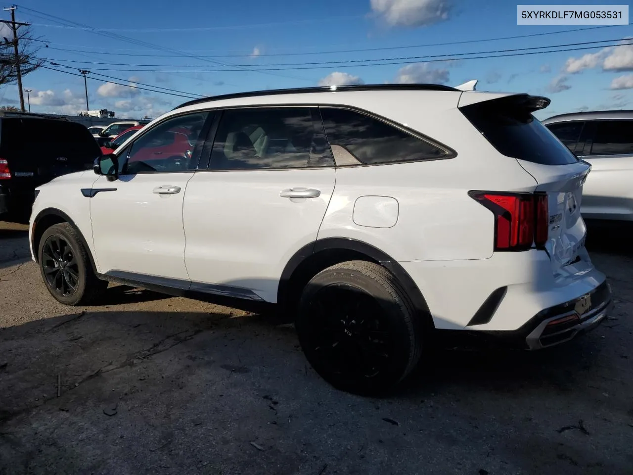 2021 Kia Sorento Sx VIN: 5XYRKDLF7MG053531 Lot: 81599174