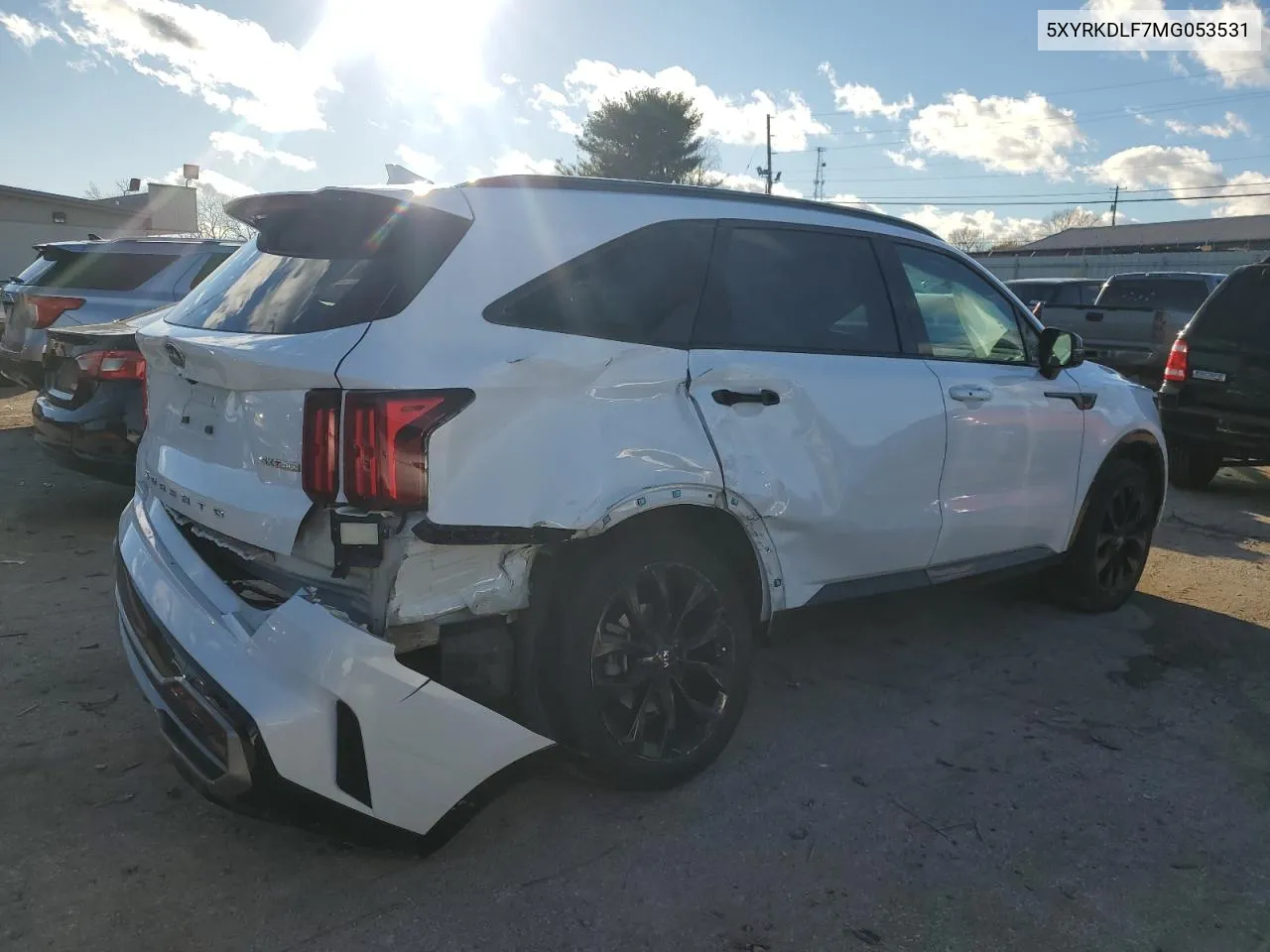 2021 Kia Sorento Sx VIN: 5XYRKDLF7MG053531 Lot: 81599174